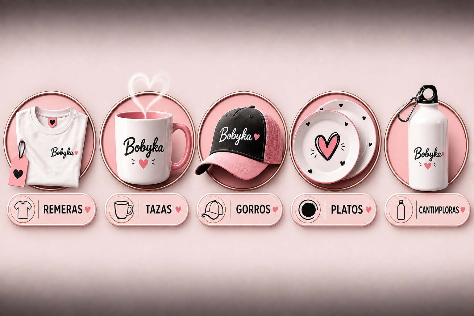 Productos personalizados Bobyka